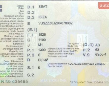 Белый Сеат Ибица, объемом двигателя 1.39 л и пробегом 197 тыс. км за 5000 $, фото 50 на Automoto.ua