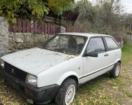 Белый Сеат Ибица, объемом двигателя 1.2 л и пробегом 200 тыс. км за 400 $, фото 1 на Automoto.ua