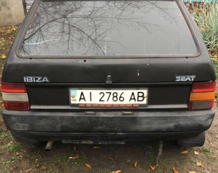 Чорний Сеат Ibiza, об'ємом двигуна 1.2 л та пробігом 200 тис. км за 600 $, фото 3 на Automoto.ua
