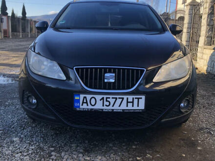 Сеат Ibiza 2011 у Хусте на Automoto.ua Чорний Сеат Ibiza, об'ємом двигуна 1.4 л та пробігом 282 тис. км за 5200 $, фото 1 на Automoto.ua
