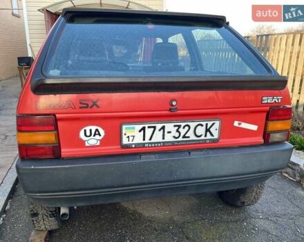 Червоний Сеат Ibiza, об'ємом двигуна 1.2 л та пробігом 247 тис. км за 1500 $, фото 6 на Automoto.ua