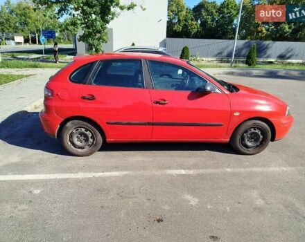 Красный Сеат Ибица, объемом двигателя 1.4 л и пробегом 251 тыс. км за 3750 $, фото 2 на Automoto.ua