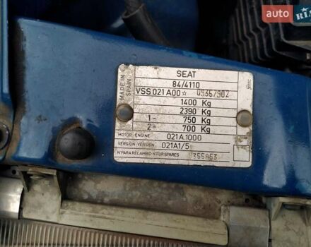 Синій Сеат Ibiza, об'ємом двигуна 1.2 л та пробігом 243 тис. км за 1250 $, фото 4 на Automoto.ua