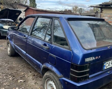 Синий Сеат Ибица, объемом двигателя 1.2 л и пробегом 200 тыс. км за 350 $, фото 3 на Automoto.ua