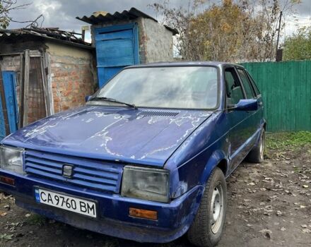 Синий Сеат Ибица, объемом двигателя 1.2 л и пробегом 200 тыс. км за 350 $, фото 1 на Automoto.ua
