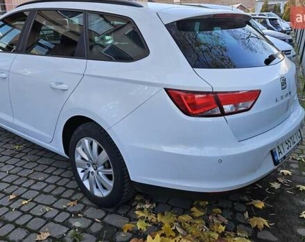 Сеат Леон 2014 в Ивано-Франковске на Automoto.ua Белый Сеат Леон, объемом двигателя 1.6 л и пробегом 307 тыс. км за 9200 $, фото 3 на Automoto.ua