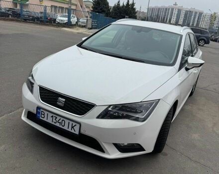 Белый Сеат Леон, объемом двигателя 1.6 л и пробегом 265 тыс. км за 8800 $, фото 1 на Automoto.ua