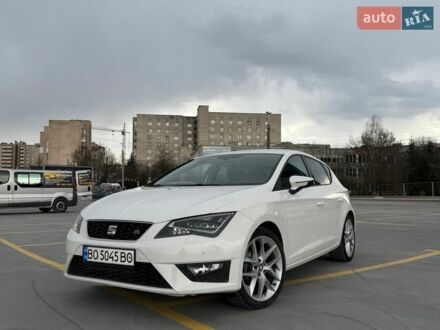 Белый Сеат Леон, объемом двигателя 1.4 л и пробегом 196 тыс. км за 10600 $, фото 1 на Automoto.ua