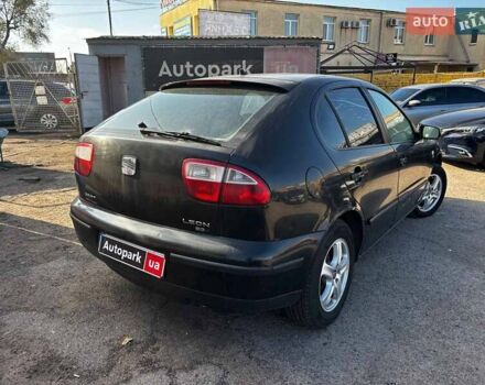 Черный Сеат Леон, объемом двигателя 1.8 л и пробегом 270 тыс. км за 3190 $, фото 4 на Automoto.ua