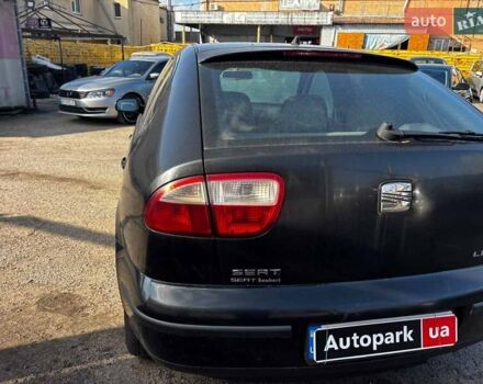 Черный Сеат Леон, объемом двигателя 1.8 л и пробегом 270 тыс. км за 3190 $, фото 11 на Automoto.ua