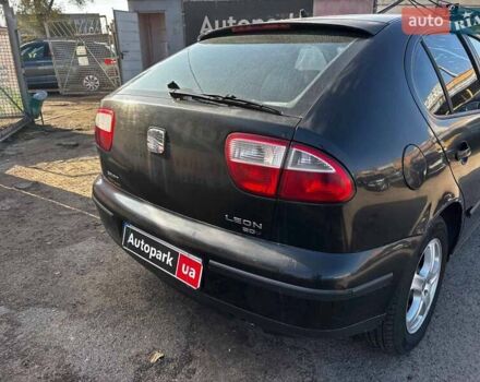 Черный Сеат Леон, объемом двигателя 1.8 л и пробегом 270 тыс. км за 3190 $, фото 10 на Automoto.ua