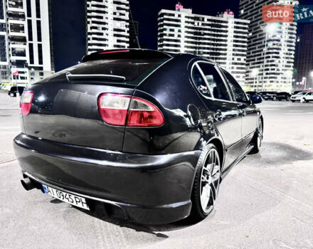 Черный Сеат Леон, объемом двигателя 1.76 л и пробегом 187 тыс. км за 6800 $, фото 2 на Automoto.ua