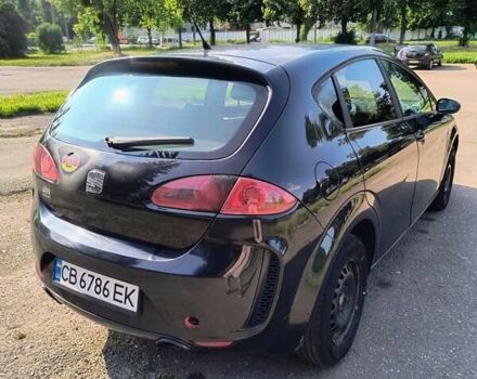 Черный Сеат Леон, объемом двигателя 1.6 л и пробегом 177 тыс. км за 4300 $, фото 1 на Automoto.ua