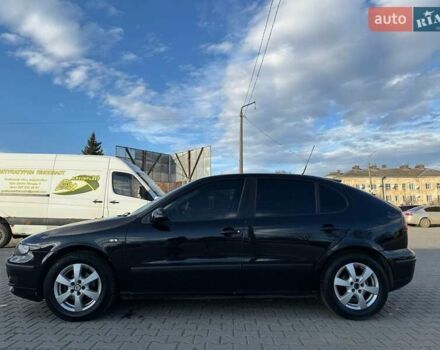 Черный Сеат Леон, объемом двигателя 1.6 л и пробегом 215 тыс. км за 4500 $, фото 45 на Automoto.ua