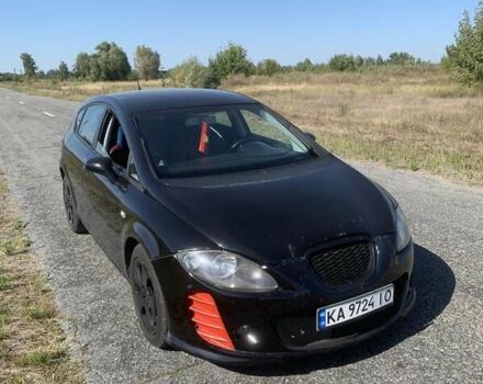 Черный Сеат Леон, объемом двигателя 1.6 л и пробегом 292 тыс. км за 5500 $, фото 2 на Automoto.ua