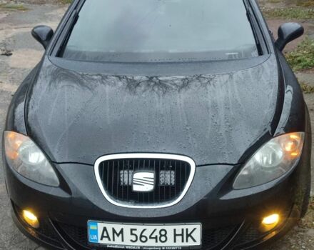 Черный Сеат Леон, объемом двигателя 2 л и пробегом 266 тыс. км за 6500 $, фото 1 на Automoto.ua
