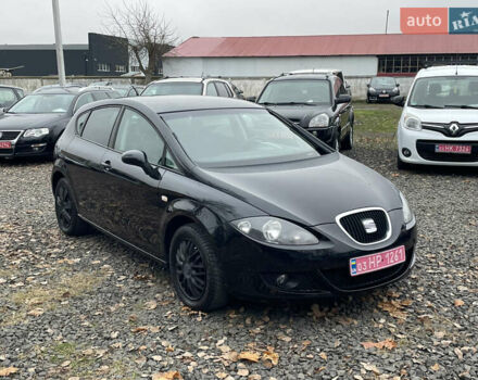 Черный Сеат Леон, объемом двигателя 1.6 л и пробегом 185 тыс. км за 5200 $, фото 2 на Automoto.ua