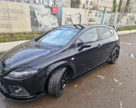 Черный Сеат Леон, объемом двигателя 2 л и пробегом 194 тыс. км за 6500 $, фото 1 на Automoto.ua