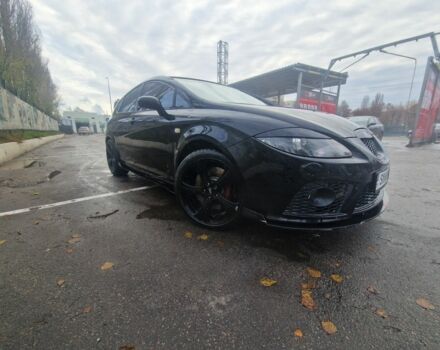 Черный Сеат Леон, объемом двигателя 2 л и пробегом 194 тыс. км за 6500 $, фото 5 на Automoto.ua