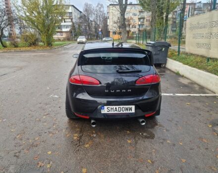 Черный Сеат Леон, объемом двигателя 2 л и пробегом 194 тыс. км за 6500 $, фото 3 на Automoto.ua