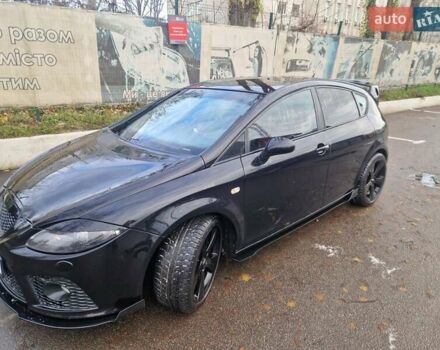 Черный Сеат Леон, объемом двигателя 2 л и пробегом 195 тыс. км за 6500 $, фото 1 на Automoto.ua