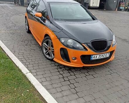 Черный Сеат Леон, объемом двигателя 2 л и пробегом 200 тыс. км за 5300 $, фото 1 на Automoto.ua