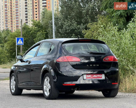 Черный Сеат Леон, объемом двигателя 1.6 л и пробегом 216 тыс. км за 5500 $, фото 7 на Automoto.ua