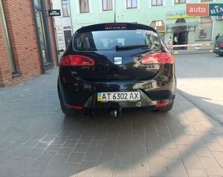 Черный Сеат Леон, объемом двигателя 2 л и пробегом 201 тыс. км за 4700 $, фото 3 на Automoto.ua