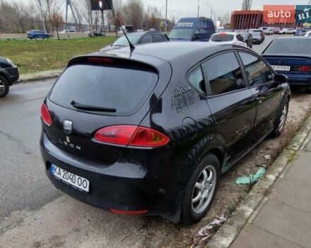 Чорний Сеат Leon, об'ємом двигуна 2 л та пробігом 164 тис. км за 5500 $, фото 1 на Automoto.ua