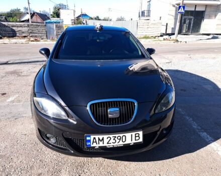 Сеат Леон 2008 в Житомире на Automoto.ua Черный Сеат Леон, объемом двигателя 1.8 л и пробегом 250 тыс. км за 6000 $, фото 2 на Automoto.ua