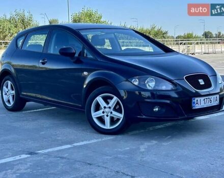 Черный Сеат Леон, объемом двигателя 1.39 л и пробегом 90 тыс. км за 9300 $, фото 1 на Automoto.ua