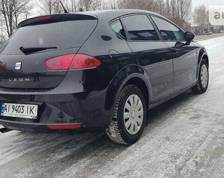 Чорний Сеат Leon, об'ємом двигуна 1.4 л та пробігом 220 тис. км за 6450 $, фото 7 на Automoto.ua