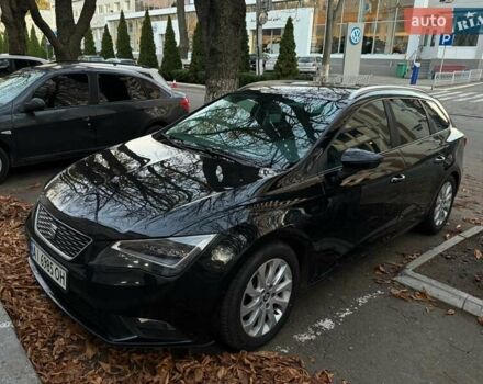 Черный Сеат Леон, объемом двигателя 1.6 л и пробегом 280 тыс. км за 10700 $, фото 1 на Automoto.ua