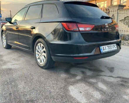 Черный Сеат Леон, объемом двигателя 1.6 л и пробегом 260 тыс. км за 10000 $, фото 4 на Automoto.ua