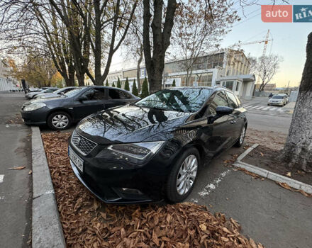 Черный Сеат Леон, объемом двигателя 1.6 л и пробегом 280 тыс. км за 10700 $, фото 3 на Automoto.ua