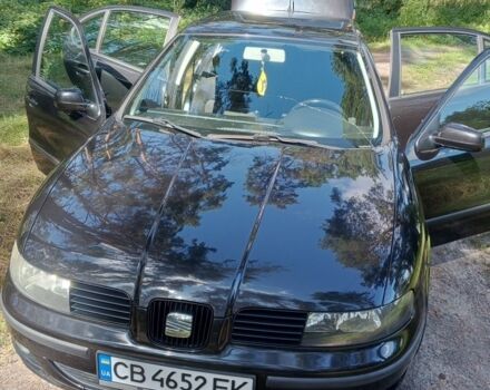 Черный Сеат Леон, объемом двигателя 1.6 л и пробегом 229 тыс. км за 3800 $, фото 1 на Automoto.ua