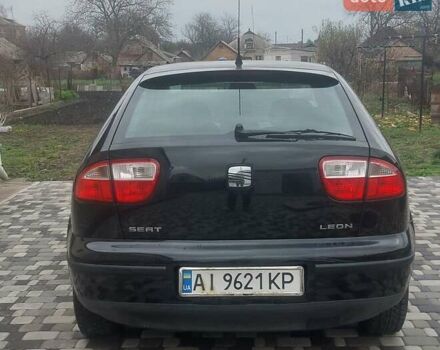 Черный Сеат Леон, объемом двигателя 1.6 л и пробегом 216 тыс. км за 4100 $, фото 1 на Automoto.ua