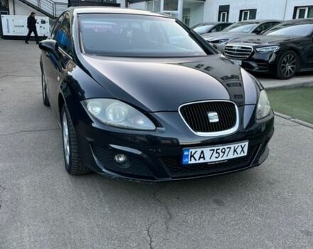 Чорний Сеат Leon, об'ємом двигуна 2 л та пробігом 285 тис. км за 6000 $, фото 1 на Automoto.ua