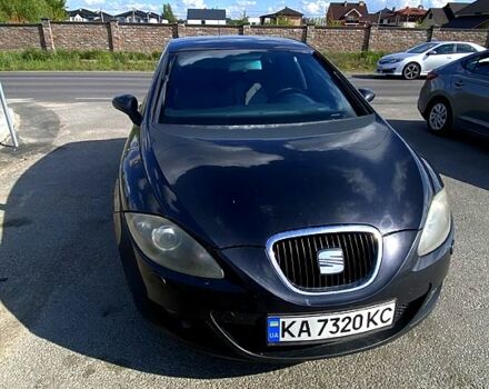 Чорний Сеат Leon, об'ємом двигуна 2 л та пробігом 264 тис. км за 4800 $, фото 1 на Automoto.ua