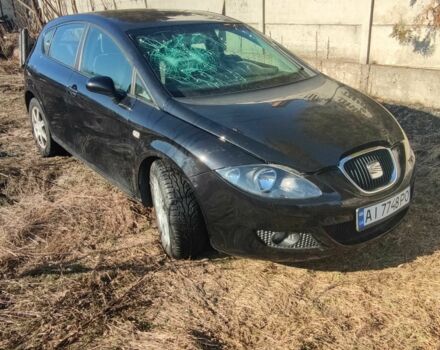 Черный Сеат Леон, объемом двигателя 1.6 л и пробегом 280 тыс. км за 3500 $, фото 1 на Automoto.ua