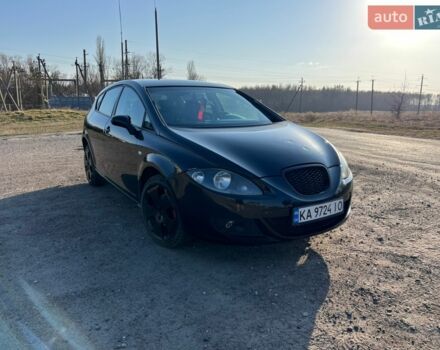 Черный Сеат Леон, объемом двигателя 1.6 л и пробегом 293 тыс. км за 4299 $, фото 1 на Automoto.ua