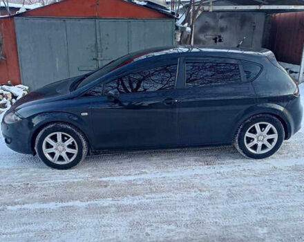 Черный Сеат Леон, объемом двигателя 1.6 л и пробегом 290 тыс. км за 5500 $, фото 1 на Automoto.ua