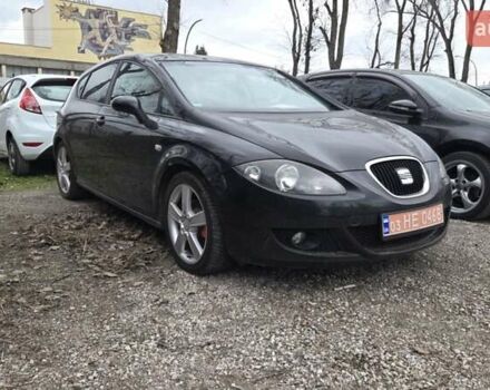 Черный Сеат Леон, объемом двигателя 1.6 л и пробегом 246 тыс. км за 5800 $, фото 1 на Automoto.ua