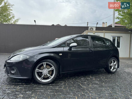 Сеат Leon 2007 у Києві на Automoto.ua Чорний Сеат Leon, об'ємом двигуна 1.98 л та пробігом 181 тис. км за 5000 $, фото 1 на Automoto.ua