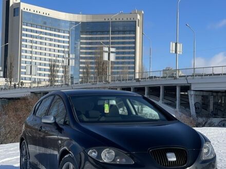 Чорний Сеат Leon, об'ємом двигуна 2 л та пробігом 167 тис. км за 5500 $, фото 1 на Automoto.ua