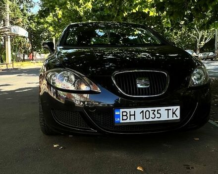 Черный Сеат Леон, объемом двигателя 1.6 л и пробегом 206 тыс. км за 6200 $, фото 1 на Automoto.ua