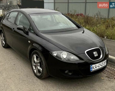 Черный Сеат Леон, объемом двигателя 1.6 л и пробегом 196 тыс. км за 5500 $, фото 1 на Automoto.ua