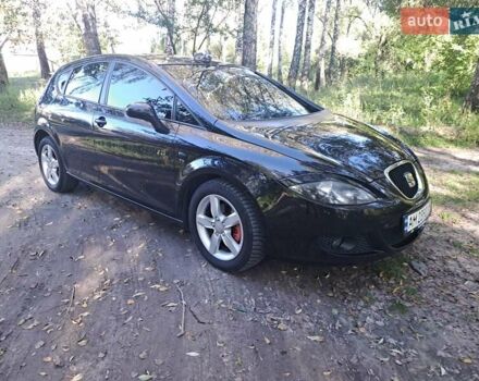 Черный Сеат Леон, объемом двигателя 1.8 л и пробегом 260 тыс. км за 5900 $, фото 1 на Automoto.ua