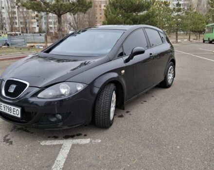 Чорний Сеат Leon, об'ємом двигуна 2 л та пробігом 170 тис. км за 4600 $, фото 1 на Automoto.ua