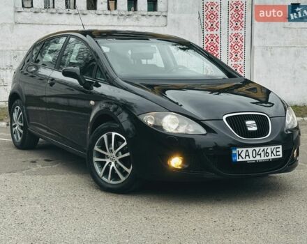 Черный Сеат Леон, объемом двигателя 1.6 л и пробегом 245 тыс. км за 5350 $, фото 1 на Automoto.ua